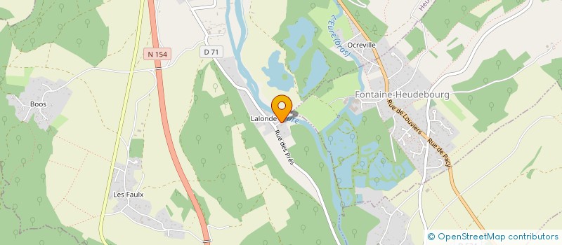 localisation de l'entreprise SARL GERALDINE  HEUDREVILLE-SUR-EURE