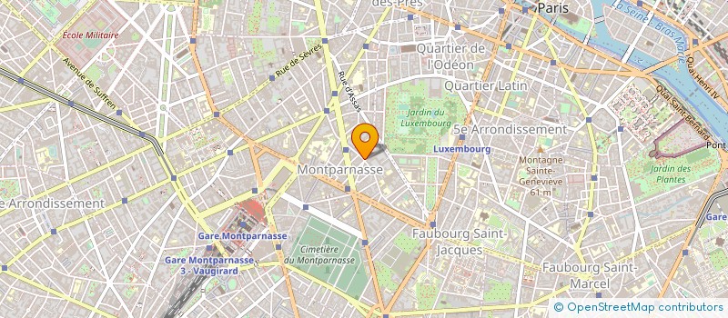 localisation de l'entreprise SARL GERARD à PARIS
