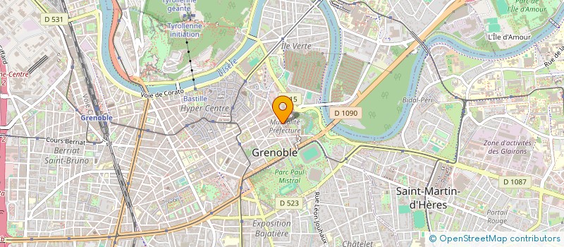 localisation de l'entreprise SARL GERARD à GRENOBLE