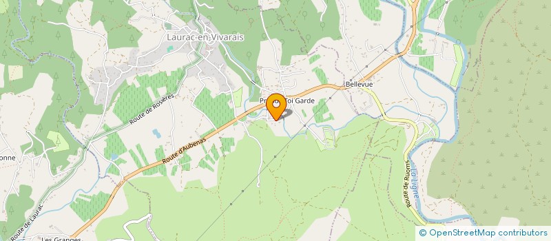 localisation de l'entreprise SARL GERARD AYGLON ET COMPAGNIE à LAURAC-EN-VIVARAIS