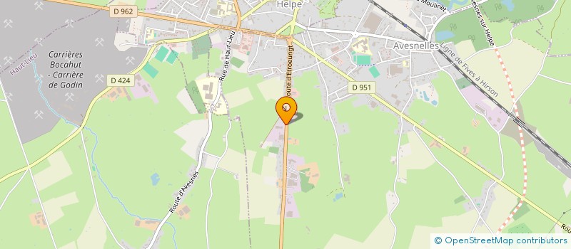 localisation de l'entreprise SARL GERARD FREHAUT à AVESNELLES