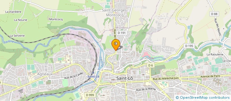 localisation de l'entreprise SARL GERARD LEBRUN à SAINT-GEORGES-MONTCOCQ