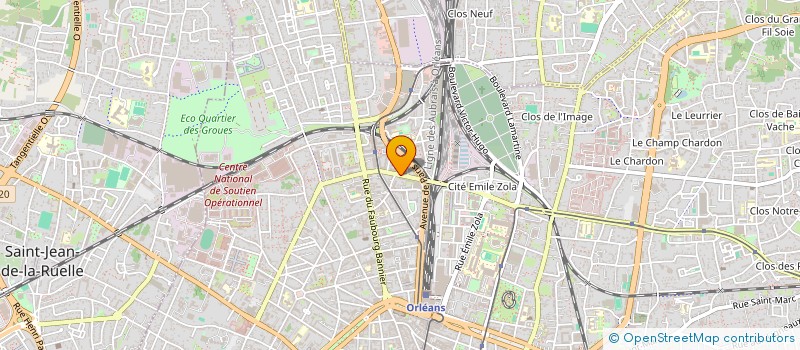 localisation de l'entreprise SARL GERAUD à ORLEANS