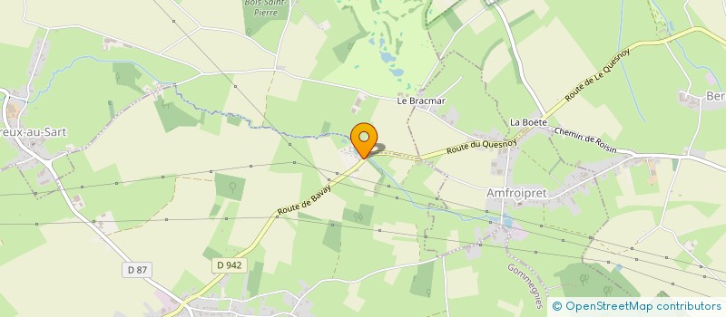 localisation de l'entreprise SARL GERIN  GOMMEGNIES