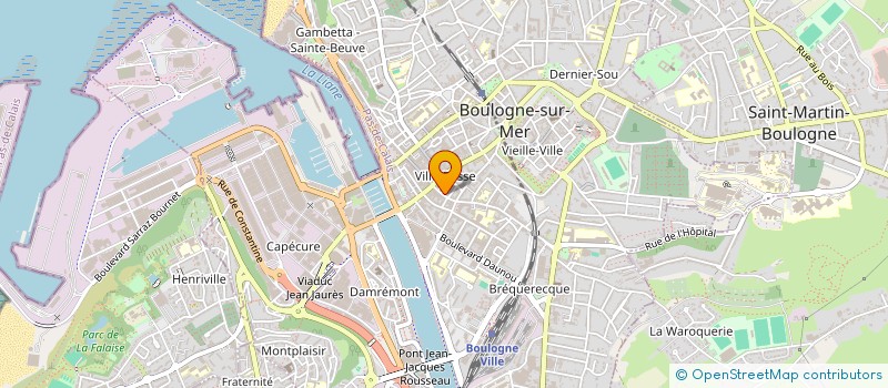 localisation de l'entreprise SARL GERME à BOULOGNE-SUR-MER
