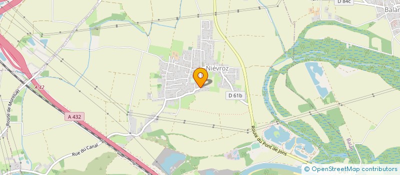 localisation de l'entreprise SARL GERONUTTI  NIEVROZ