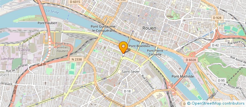 localisation de l'entreprise SARL  GERREL à ROUEN