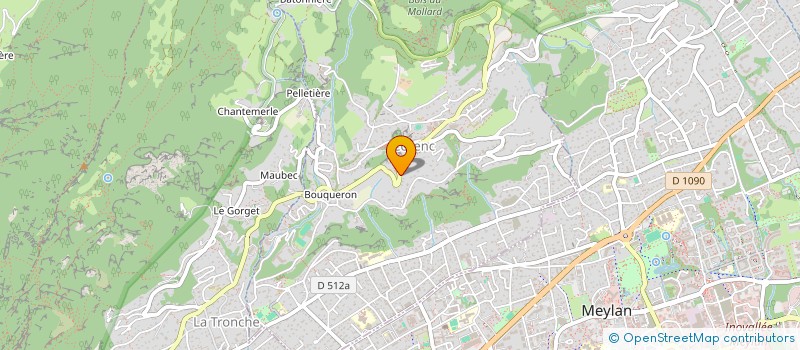 localisation de l'entreprise SARL GERTRUDE  CORENC