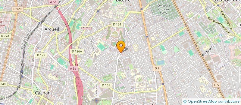 localisation de l'entreprise SARL GERY DISTRIBUTION à VILLEJUIF