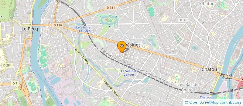 localisation de l'entreprise SARL GESAM LCD à LE VESINET