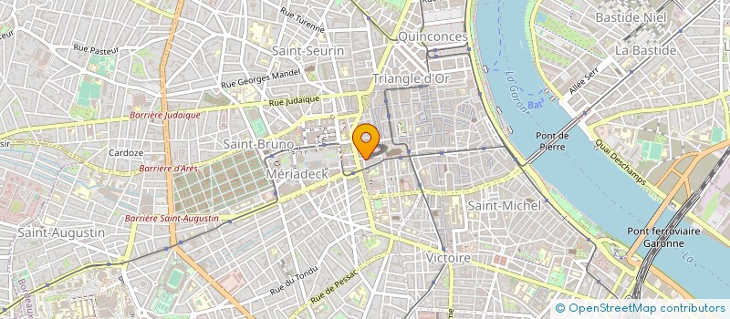 localisation de l'entreprise SARL GESTI à BORDEAUX