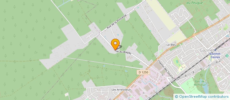 localisation de l'entreprise SARL GESTICONSEIL à PESSAC