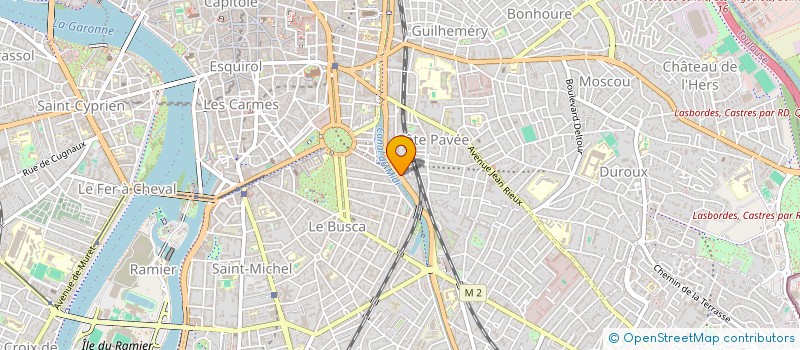 localisation de l'entreprise SARL GESTION DU BOIS VERT à TOULOUSE