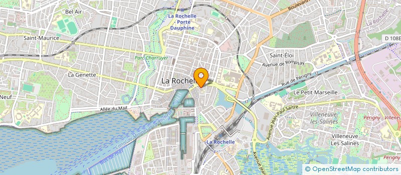 localisation de l'entreprise SARL GESTION ET CONSEIL  LA ROCHELLE