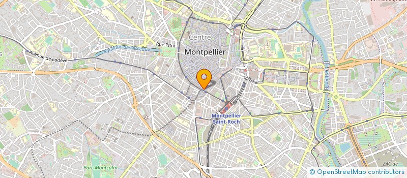 localisation de l'entreprise SARL GESTION IMMOBILIER LOCATION à MONTPELLIER