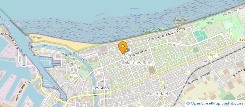 localisation de l'entreprise SARL GESTION PIERRE à DUNKERQUE