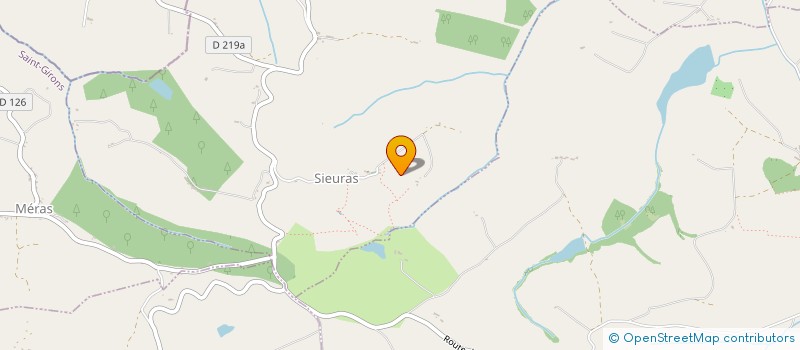 localisation de l'entreprise SARL GESTION RES OUSTAL DEL à CARLA-BAYLE