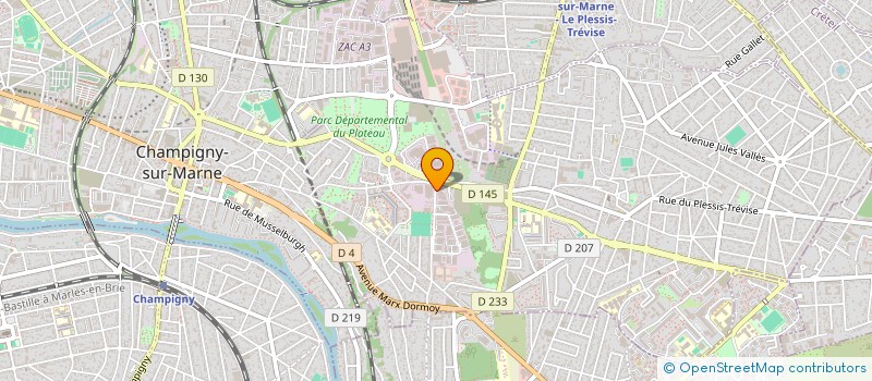 localisation de l'entreprise SARL GESTION SECURITE PROTECTION PRIVEE à CHAMPIGNY-SUR-MARNE