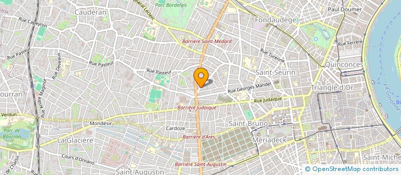 localisation de l'entreprise SARL GESTION SUP à BORDEAUX
