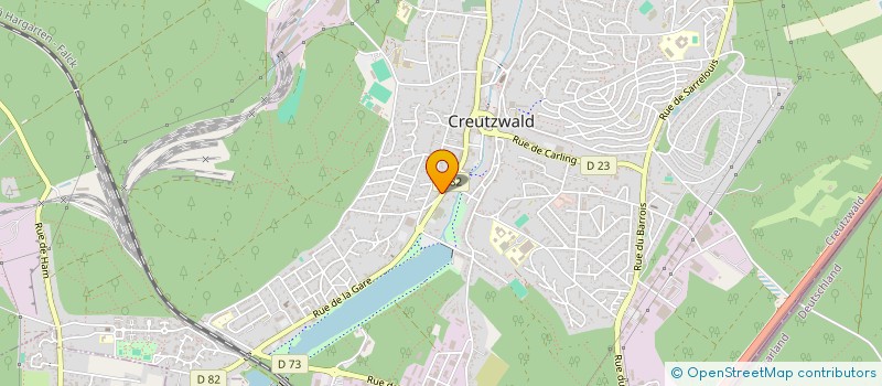 localisation de l'entreprise SARL GESZKA à CREUTZWALD
