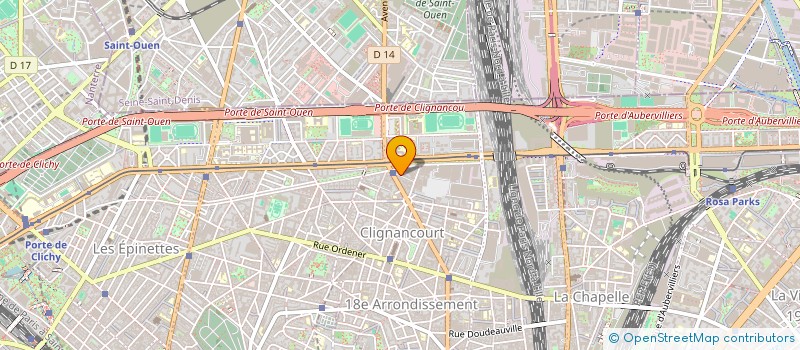 localisation de l'entreprise SARL GETEX  PARIS