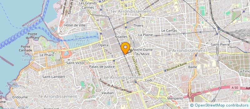 localisation de l'entreprise SARL GETOUT à MARSEILLE