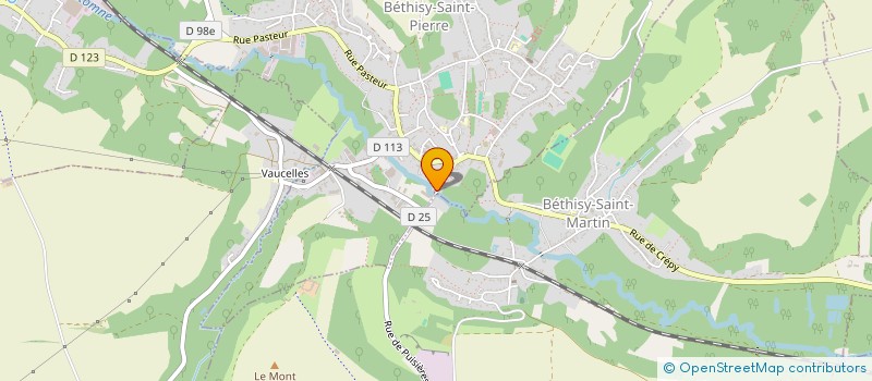 localisation de l'entreprise SARL GETRACO  BETHISY-SAINT-PIERRE