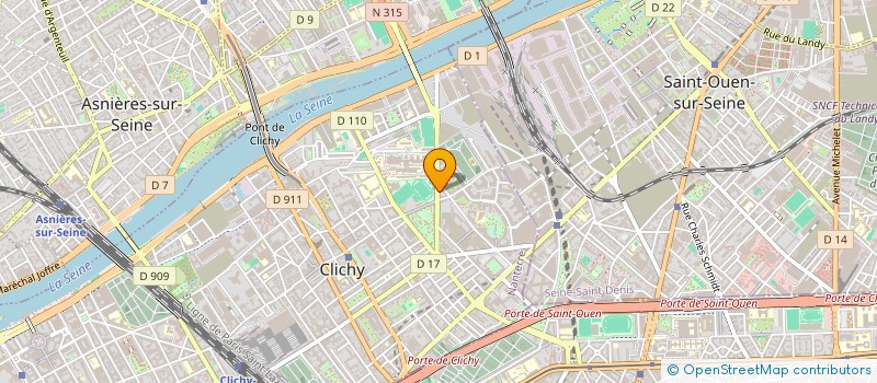 localisation de l'entreprise SARL GEVY' STYLE  CLICHY
