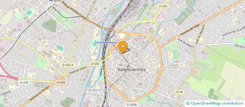 localisation de l'entreprise SARL GFS à VALENCIENNES