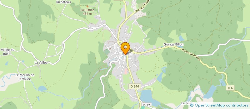 localisation de l'entreprise SARL GGS GEO-INFORMATIQUE à LORMES