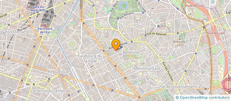 localisation de l'entreprise SARL - GHA  PARIS