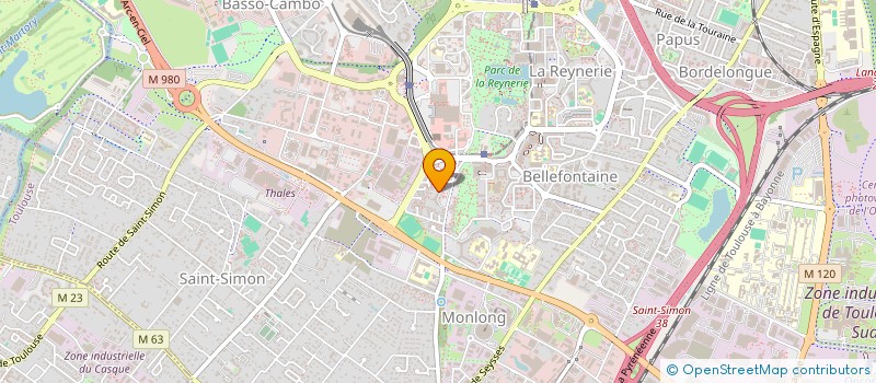 localisation de l'entreprise SARL GHAFFAR  TOULOUSE