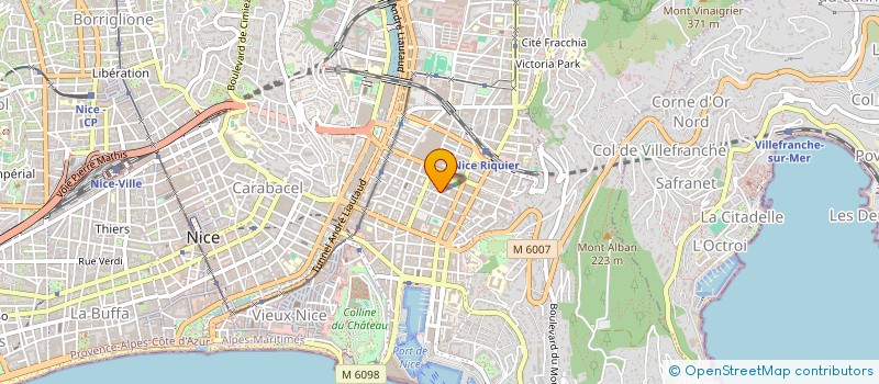 localisation de l'entreprise SARL GHARBI ELECTRICITE à NICE
