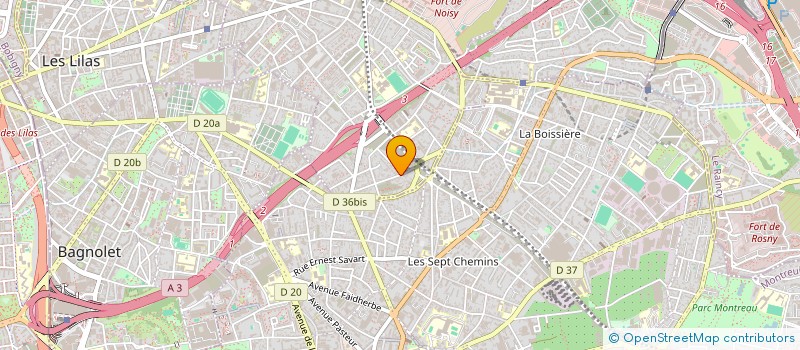localisation de l'entreprise SARL GHERIBI à ROMAINVILLE