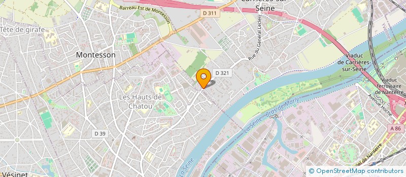 localisation de l'entreprise SARL GHOLAM à CARRIERES-SUR-SEINE