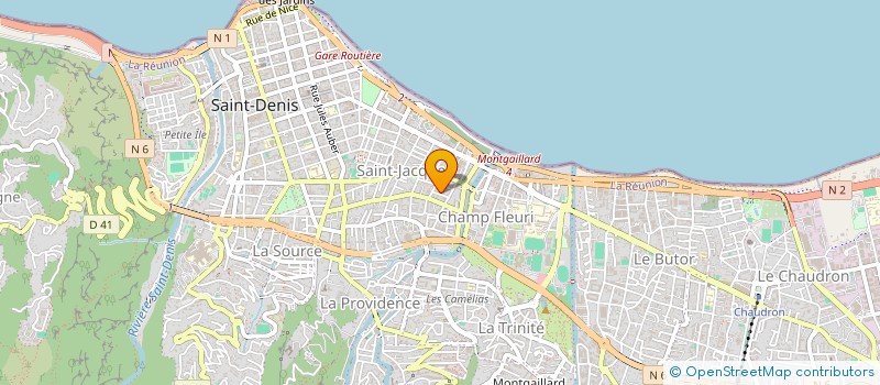 localisation de l'entreprise SARL GHOST FOOD  SAINT-DENIS