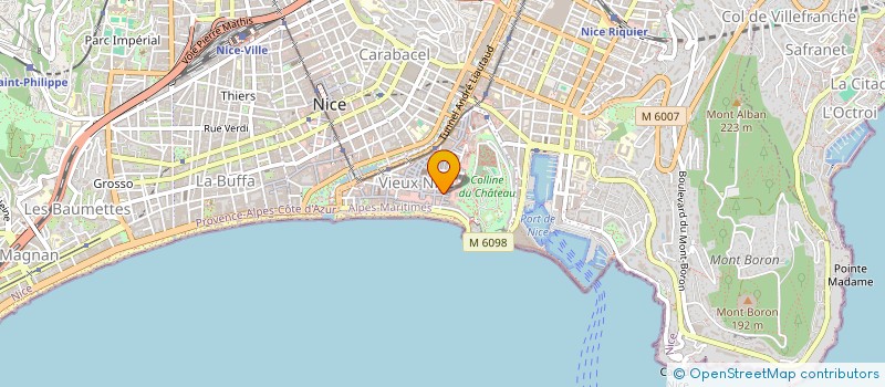 localisation de l'entreprise SARL GHOZAEL NICE ELECTRICITE à NICE