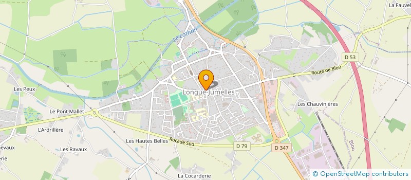 localisation de l'entreprise SARL GHP à LONGUE-JUMELLES