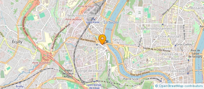 localisation de l'entreprise SARL GHULAM ET CIE à LYON