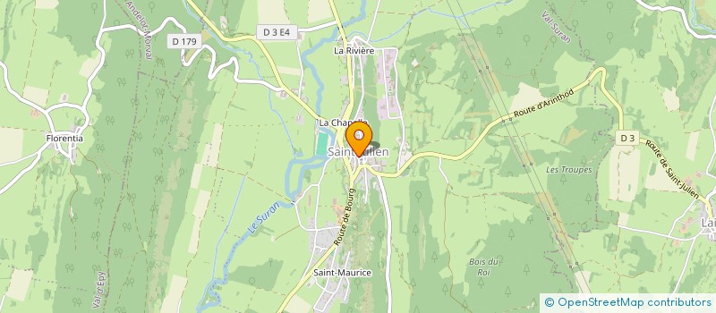 localisation de l'entreprise SARL GIBAUD RENE à VAL SURAN