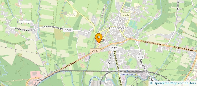 localisation de l'entreprise SARL GIBIARD à LANNEMEZAN