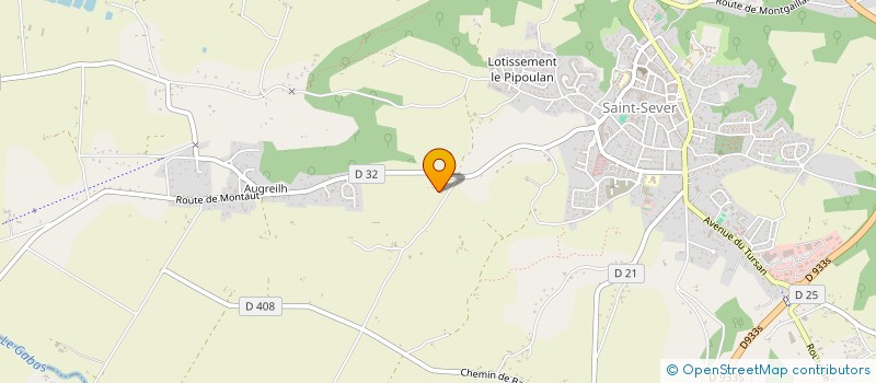 localisation de l'entreprise SARL GIBIELLE CASTERA à SAINT-SEVER