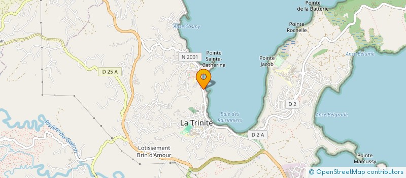 localisation de l'entreprise SARL GIBRALTAR à LA TRINITE