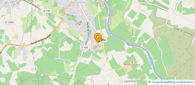 localisation de l'entreprise SARL GIESSE FRANCE  CASTRIES