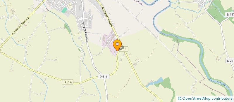 localisation de l'entreprise SARL GIL BATIMENT à MAZERES