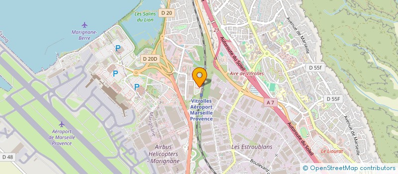 localisation de l'entreprise SARL GILCE à VITROLLES