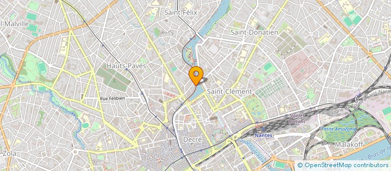 localisation de l'entreprise SARL GILLES CORNEVIN à NANTES