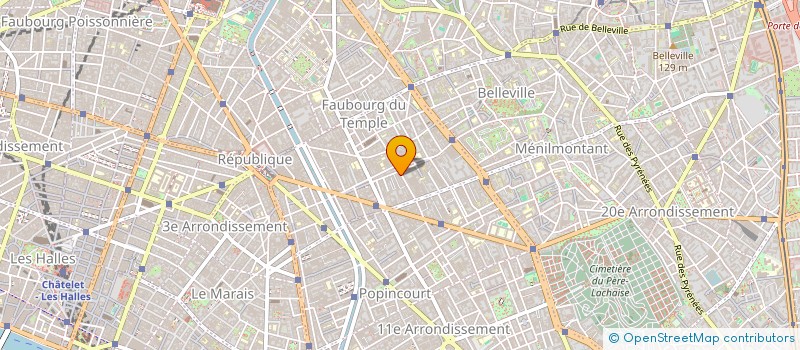 localisation de l'entreprise SARL GILLO  PARIS