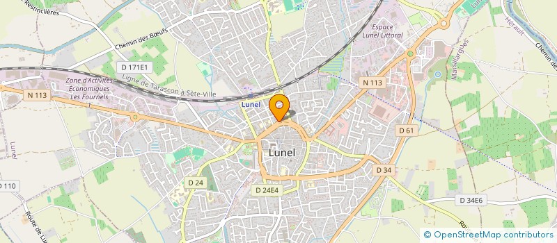 localisation de l'entreprise SARL GIMMELLI à LUNEL