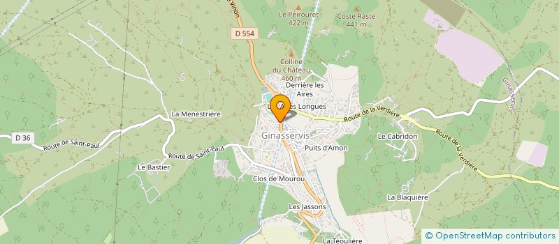 localisation de l'entreprise SARL GINA EPICES à GINASSERVIS